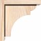 Ekena Millwork Yorktown Smooth Corbel w/Backplate, Douglas Fir, 5 1/2"W x 10"D x 10"H COR06X10X10YOR01SDF - alternate 3